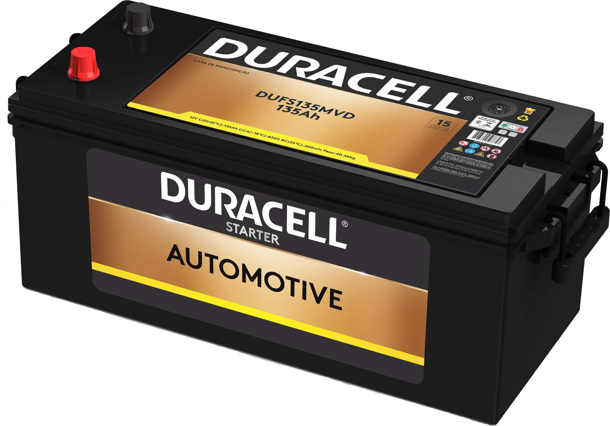 Render Duracell DUFS135MVD