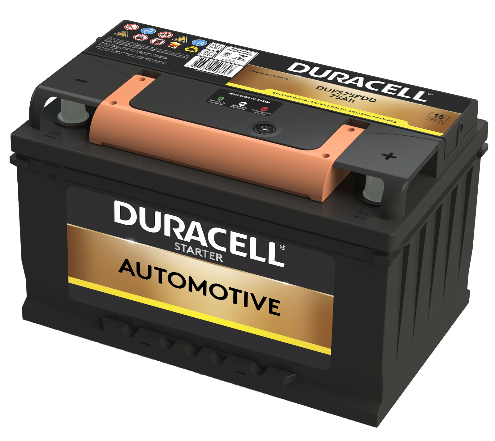 Render Duracell DUFS75PDD