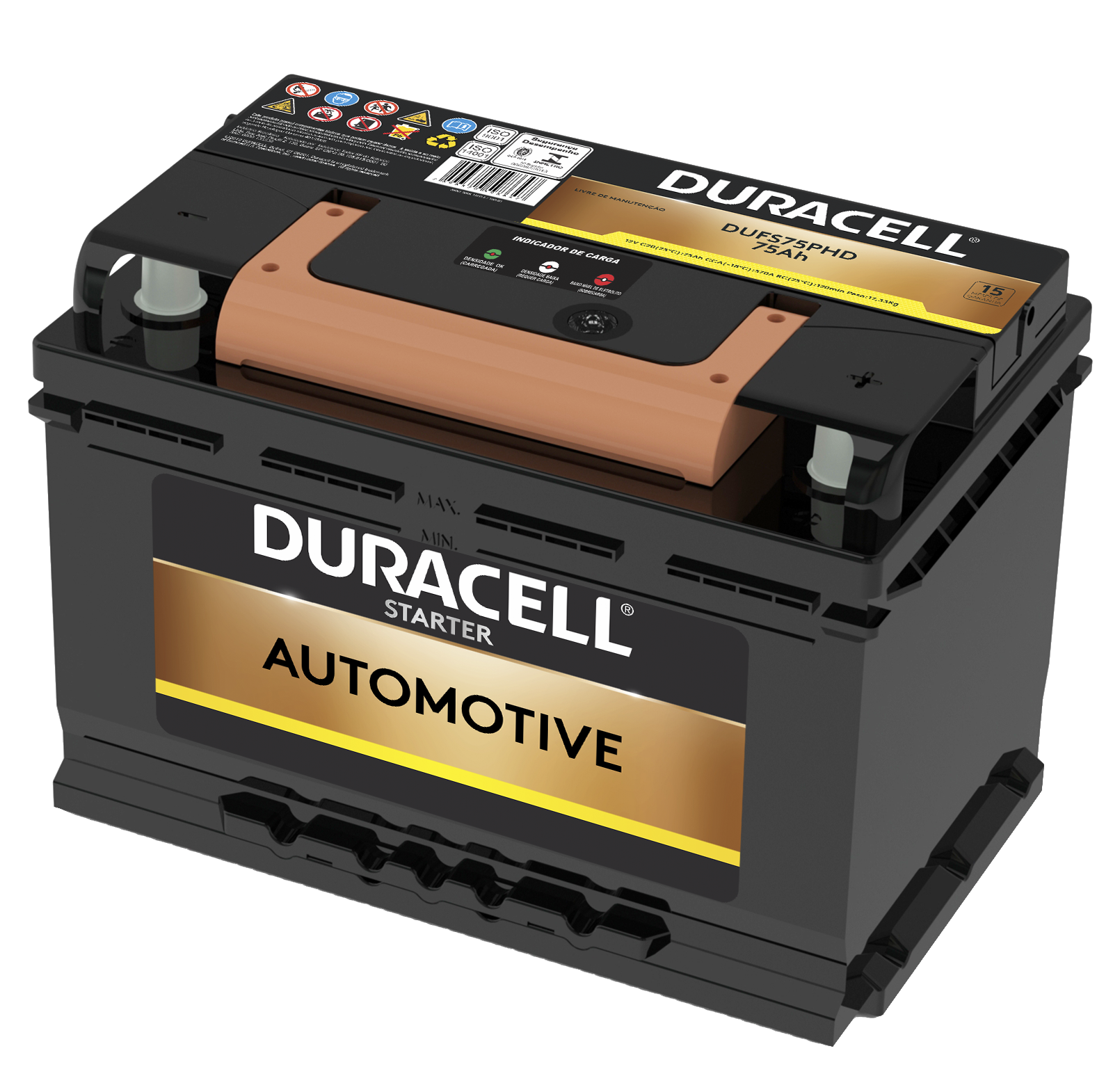 Render Duracell DUFS75PHD