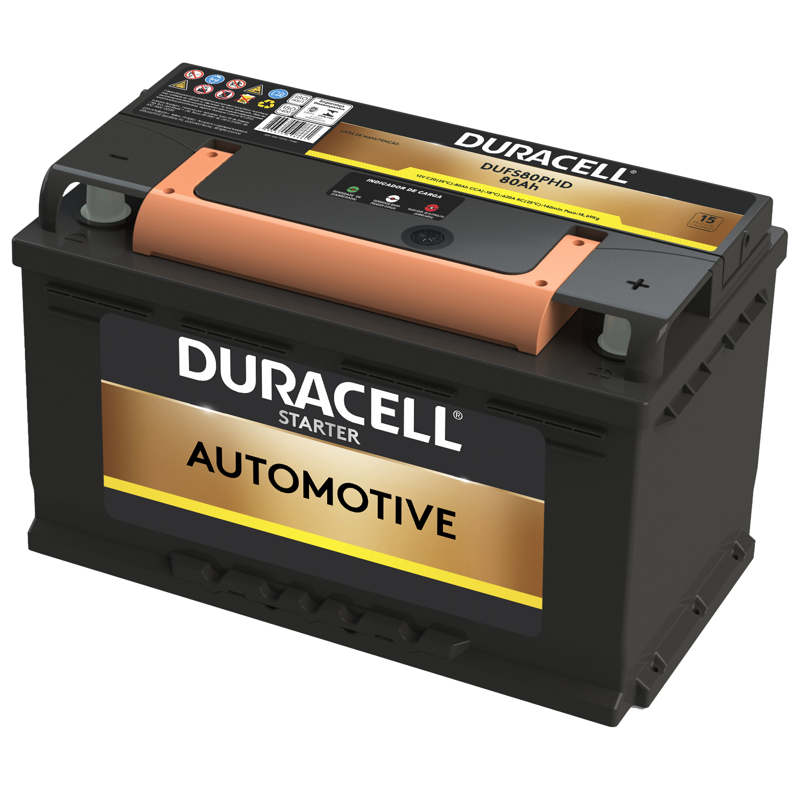 Render Duracell DUFS80PHD